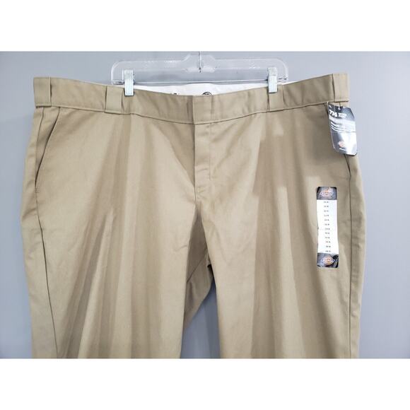 NEW Dickies Khaki‎ 774 Work Pants Low Rise Straight Leg 24R -00098 khaki beige - Picture 2 of 5